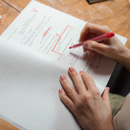 copy editing image